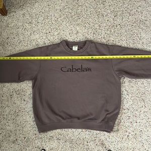 Cabela’s XL Brown Sweatshirt.